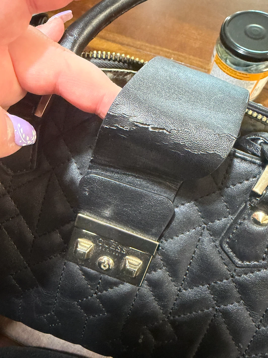 Black Guess leather purse, and Wallet - photo 5