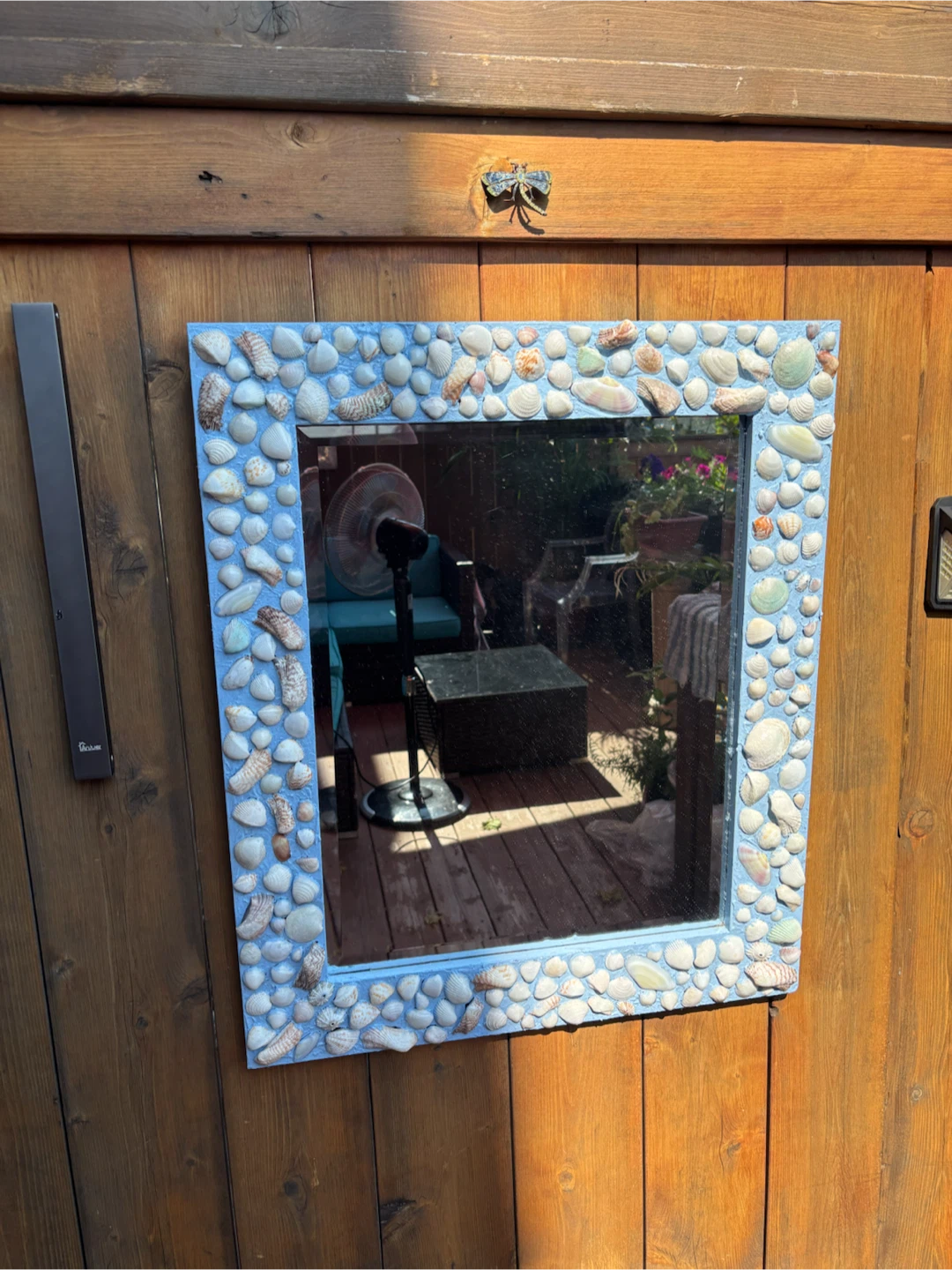 Seashell Decorated Mirror