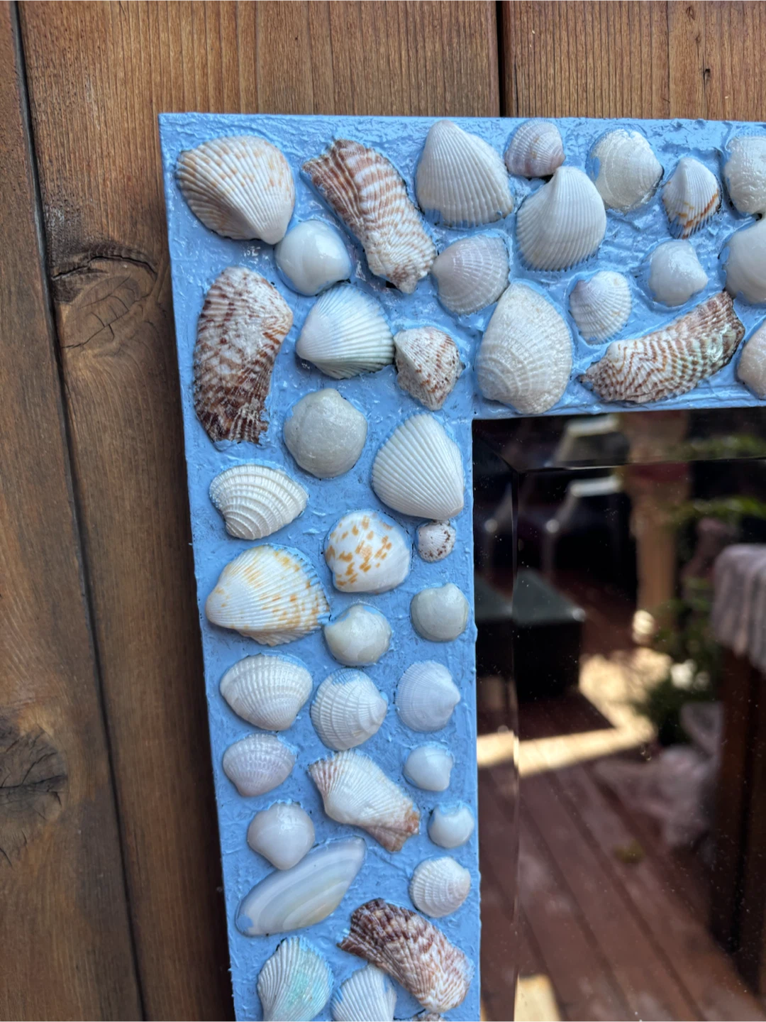 Seashell Decorated Mirror - photo 3