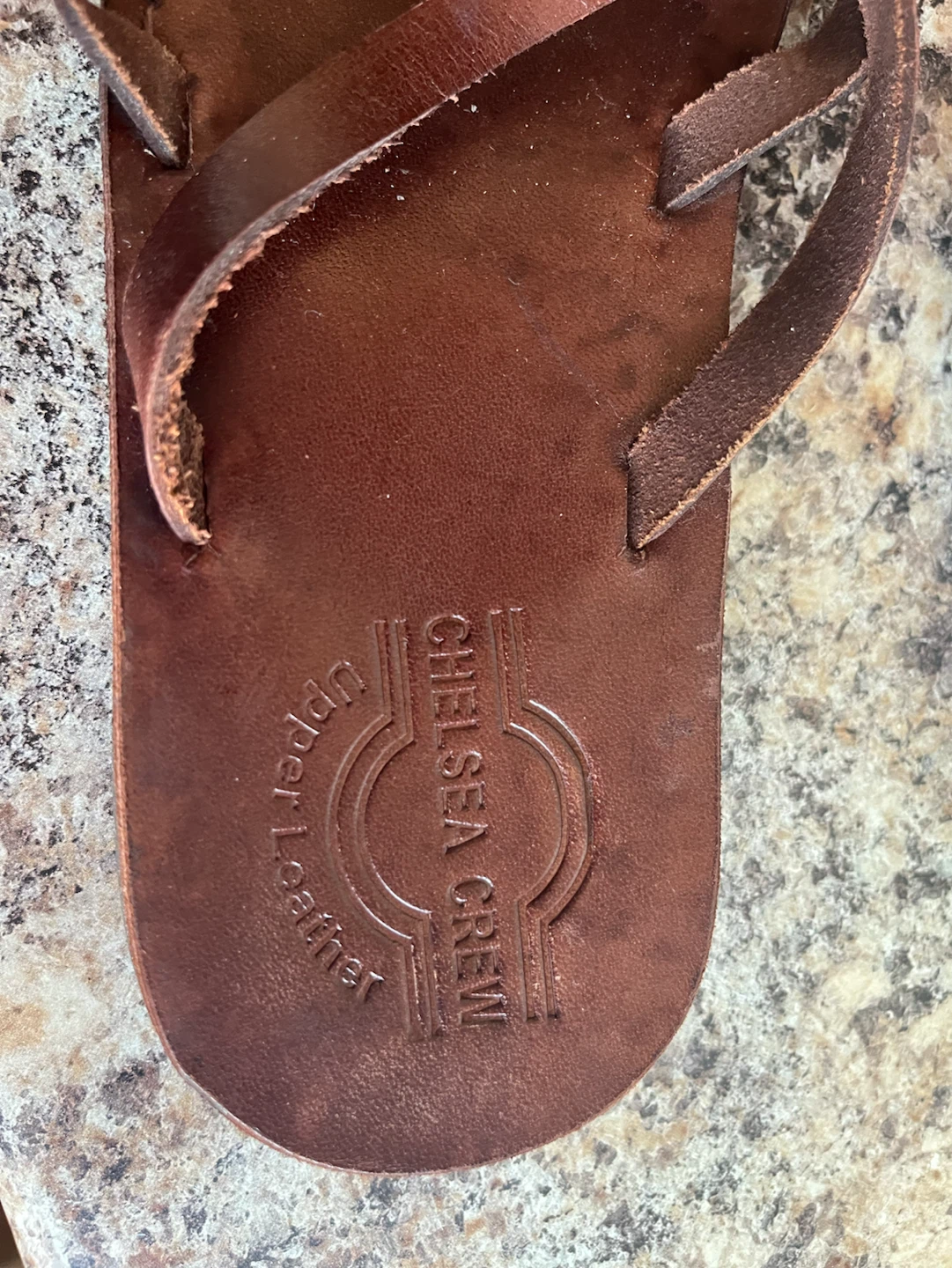 Chelsea Crew Brown Leather Strappy Sandals - photo 2