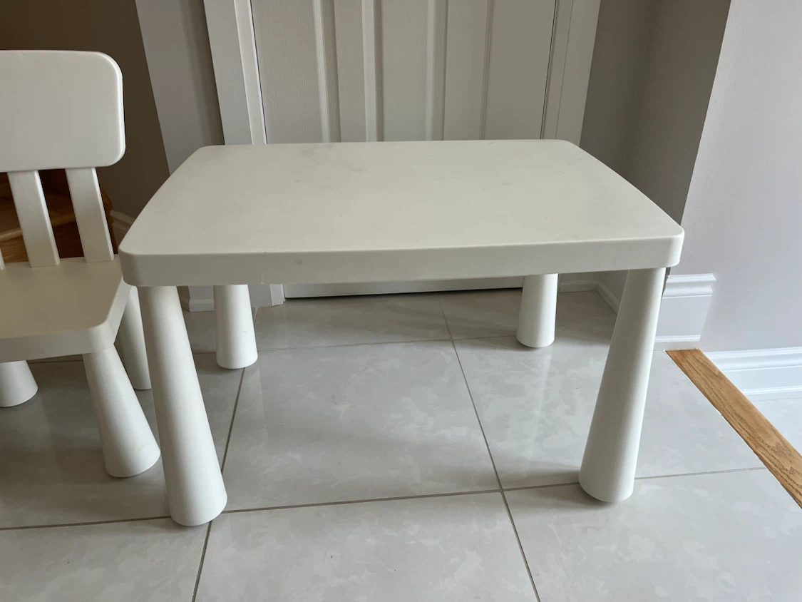 Ikea Kids Table and Chairs Set - photo 2