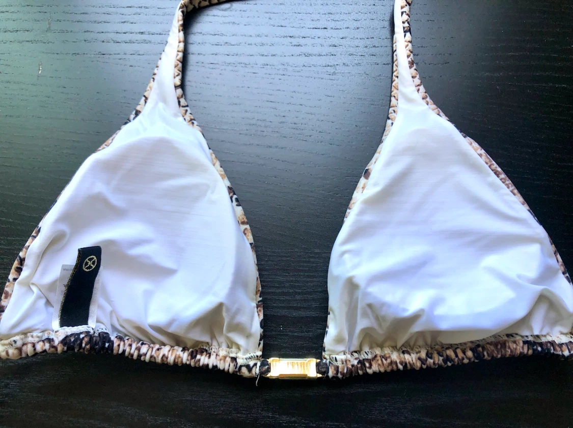 Snake Print Bikini Set - photo 2