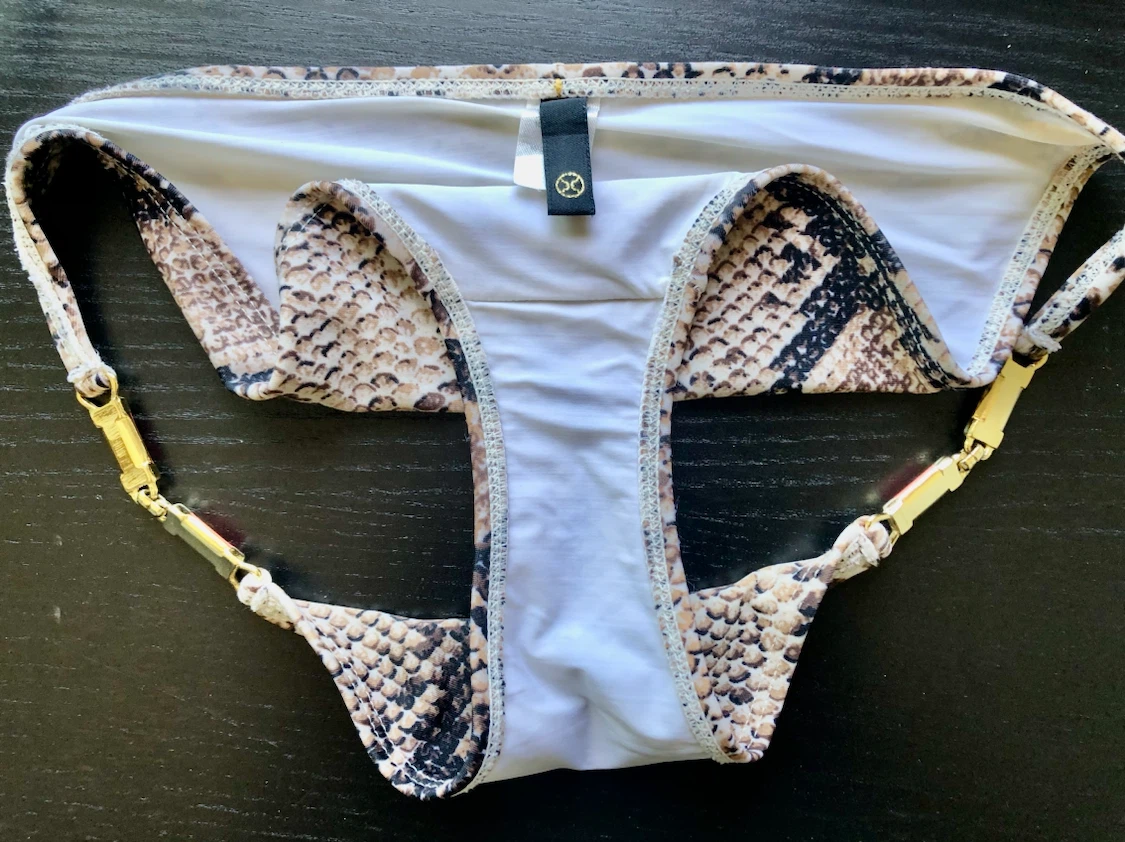 Snake Print Bikini Set - photo 3