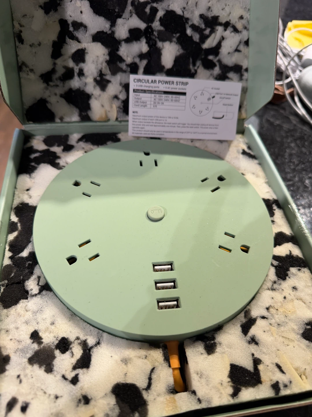 Urban Outfitters Circular Power Strip
