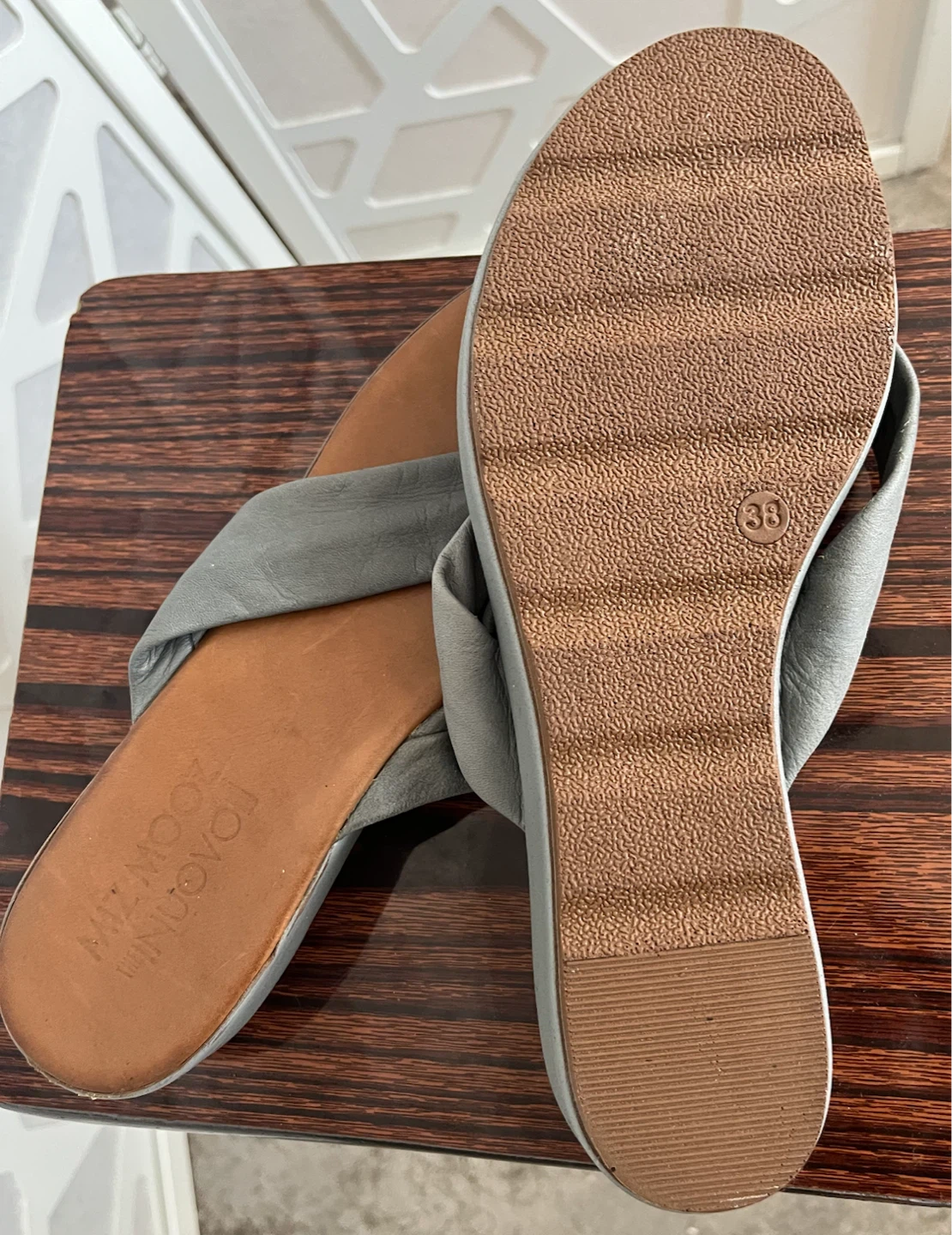 Miz Mooz "Nuvola" Leather Sandals Size 38 - photo 4