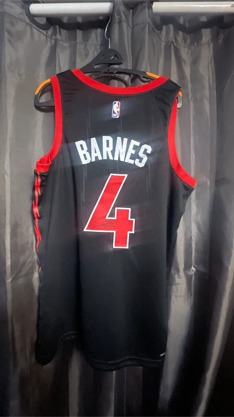 Scottie Barnes Autographed Toronto Raptors NBA  Jersey