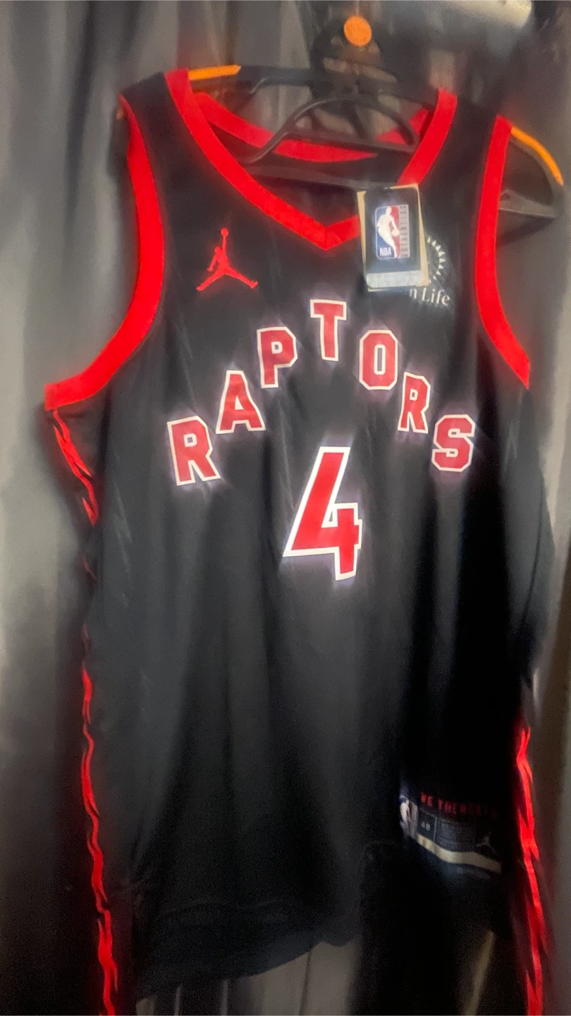 Scottie Barnes Autographed Toronto Raptors NBA  Jersey - photo 4