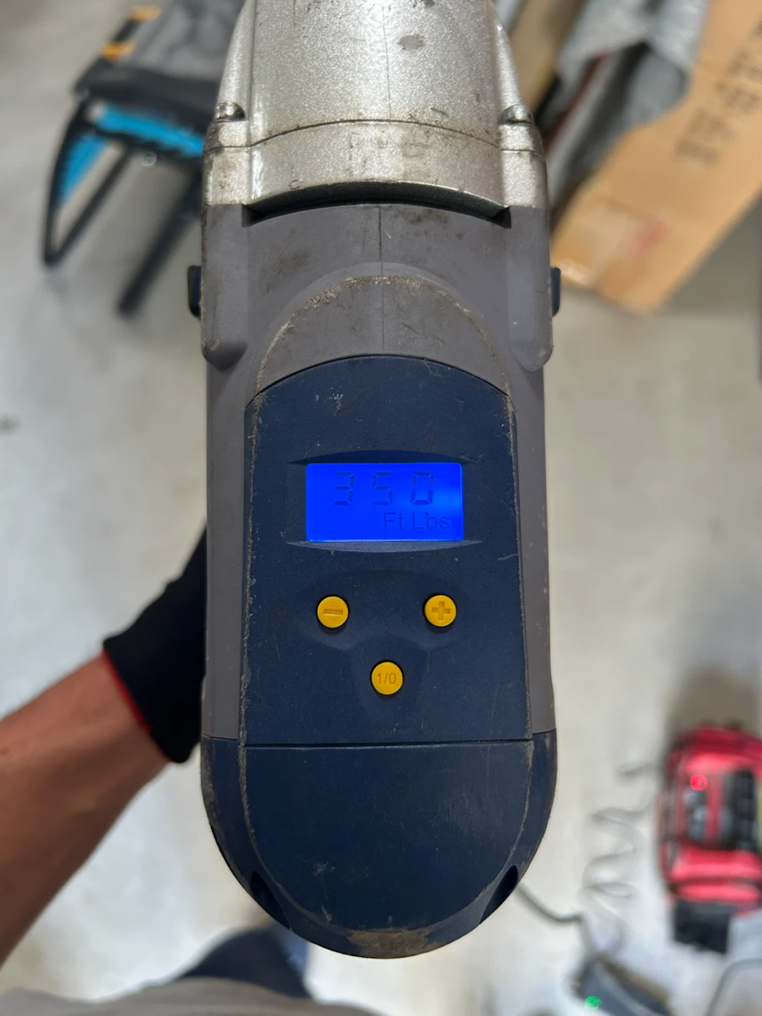 Mastercraft Digital Impact Wrench 8.5amp - photo 5