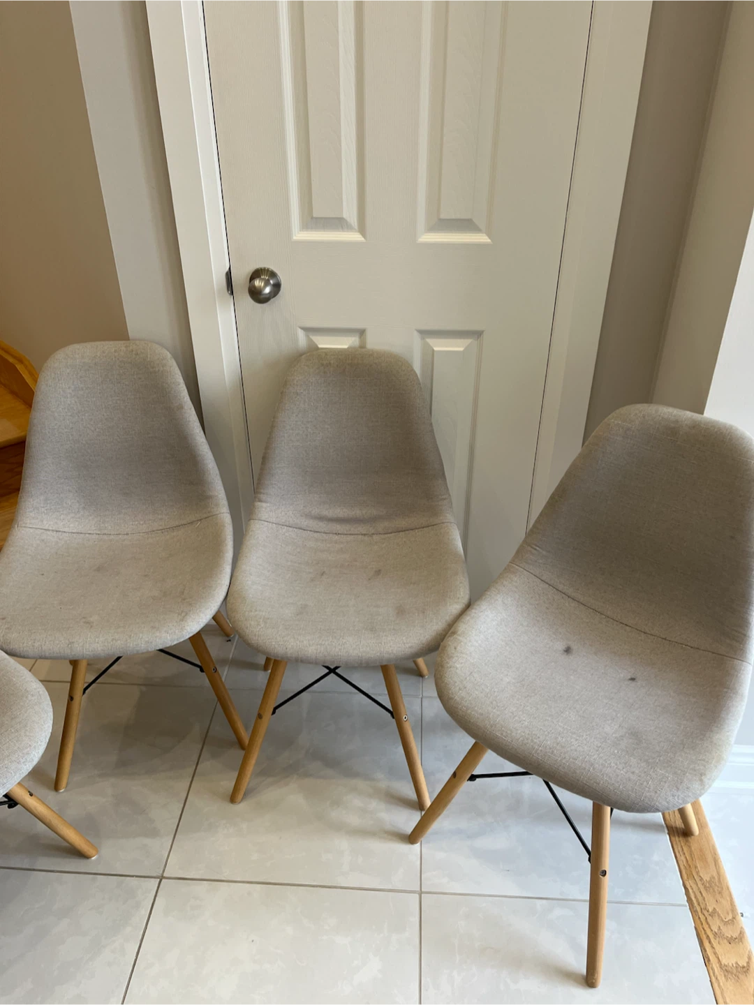 Set of 4 Dining Chairs - photo 3
