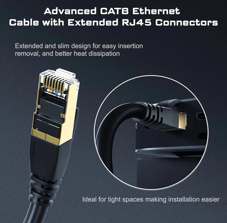 CAT8 Ethernet Cable -  6 ft - photo 4
