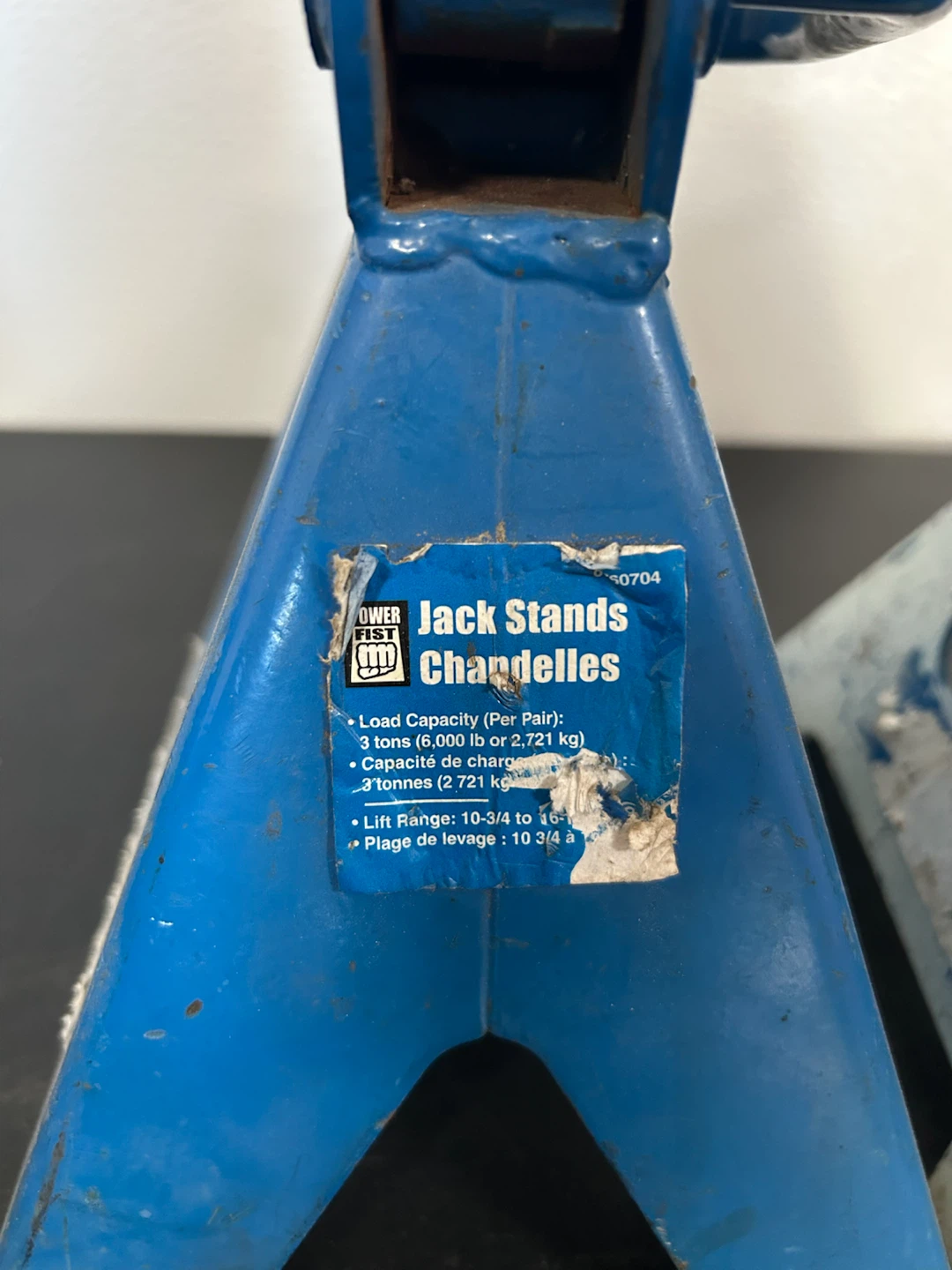 3 ton power fist jack stands - photo 2