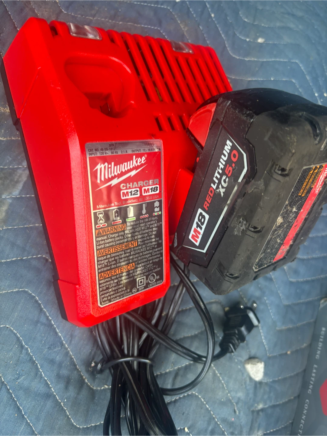Milwaukee M18 REDLITHIUM XC5.0 Battery