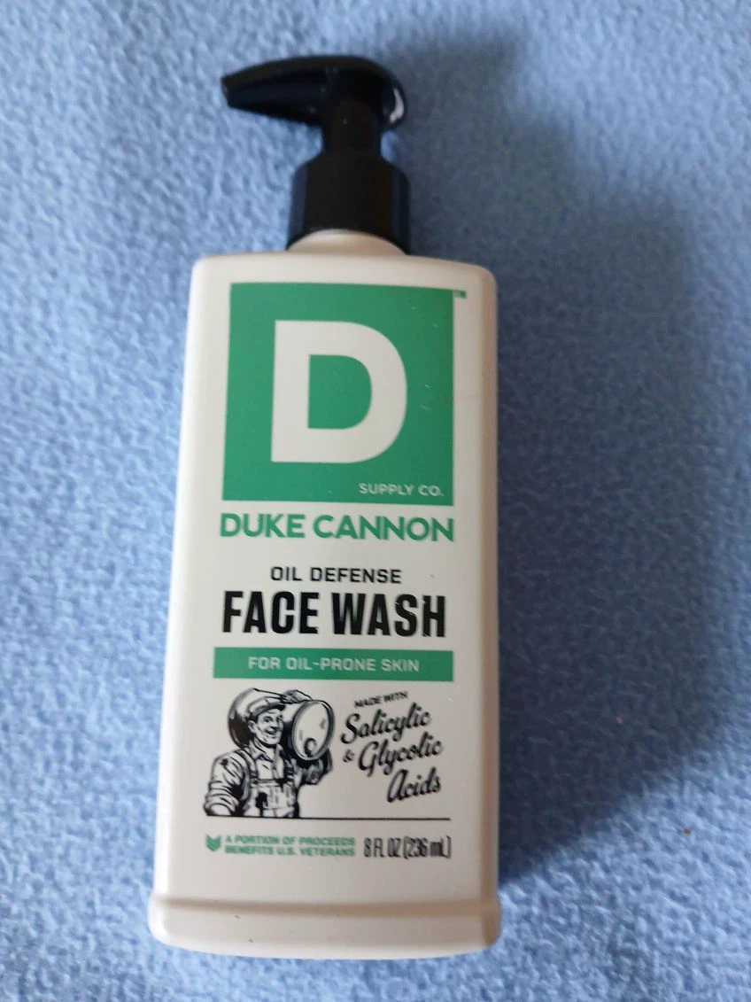 Duke Cannon Oil Defense Face Wash