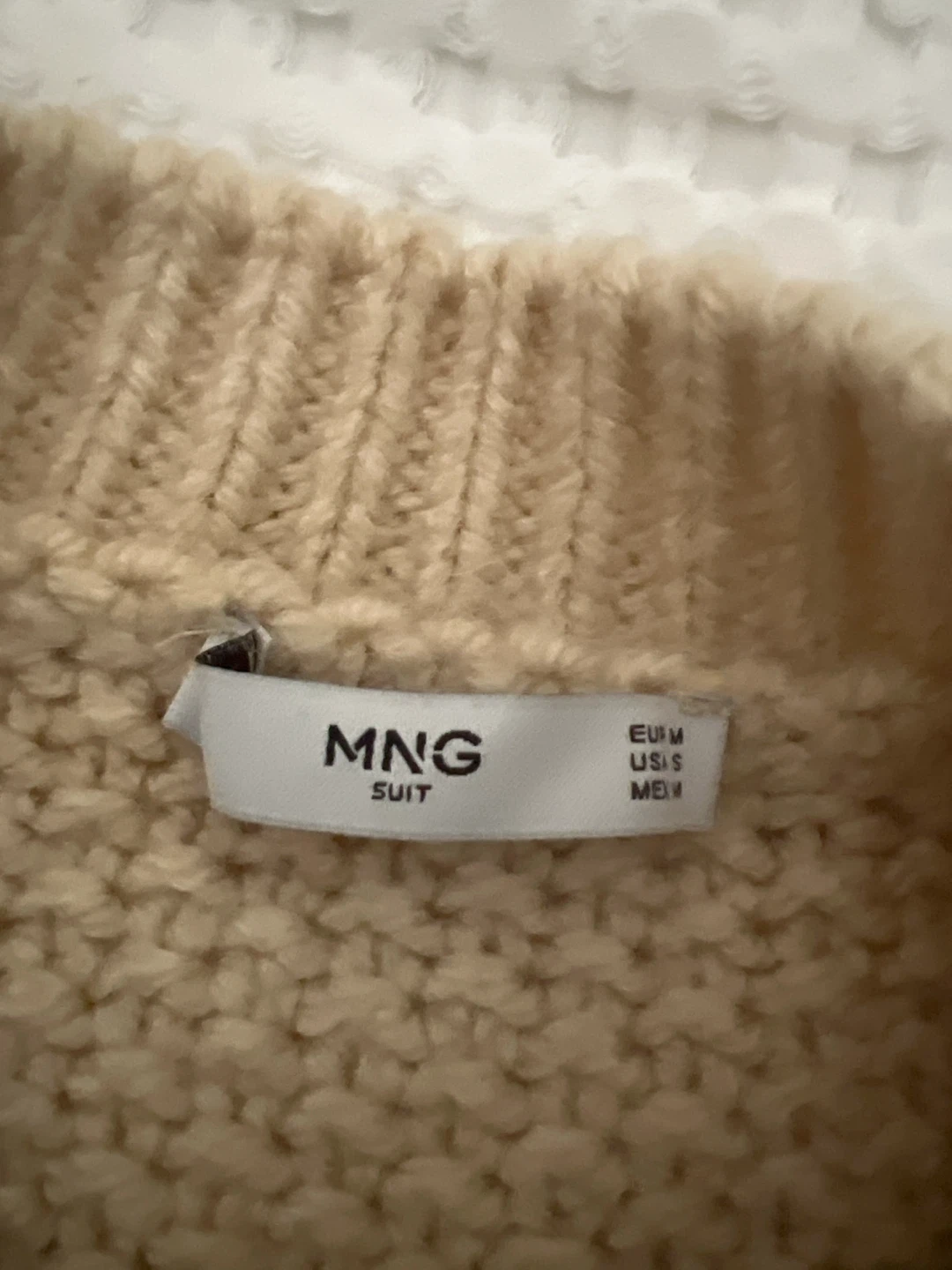 Mango Striped Knit Sweater Size Small - photo 4