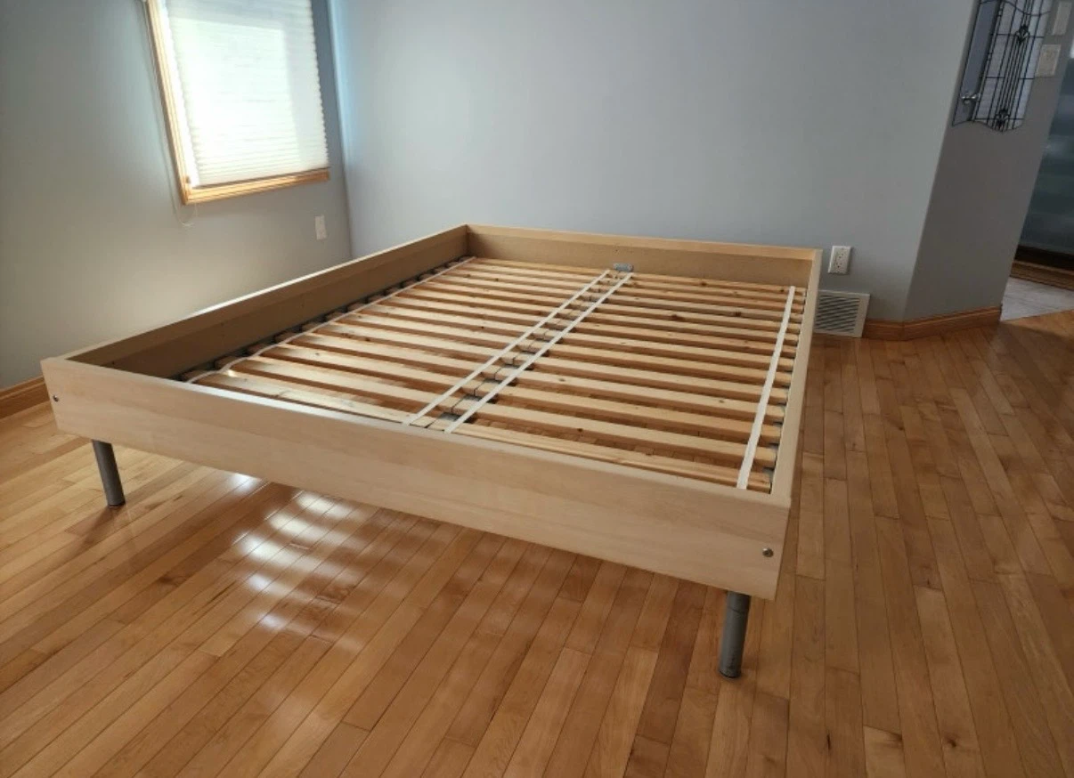 IKEA Queen bed frame wooden