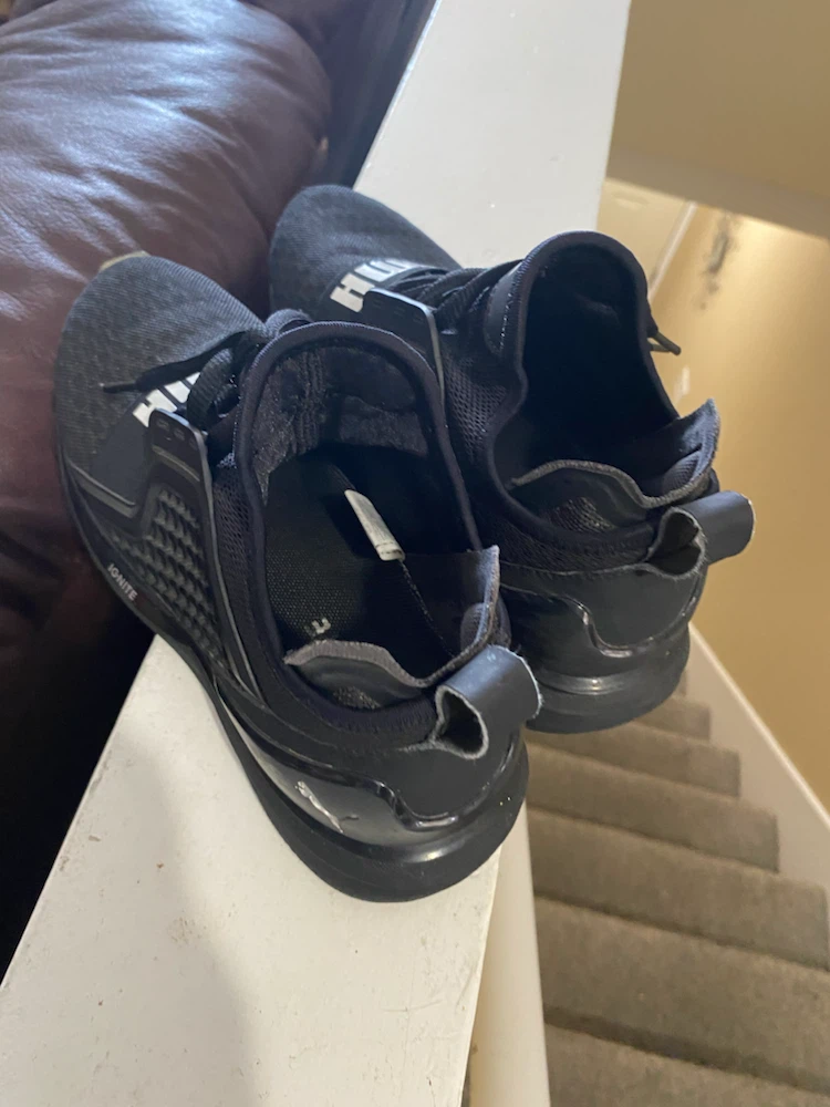 Black Puma Ignite Running Shoes - photo 2