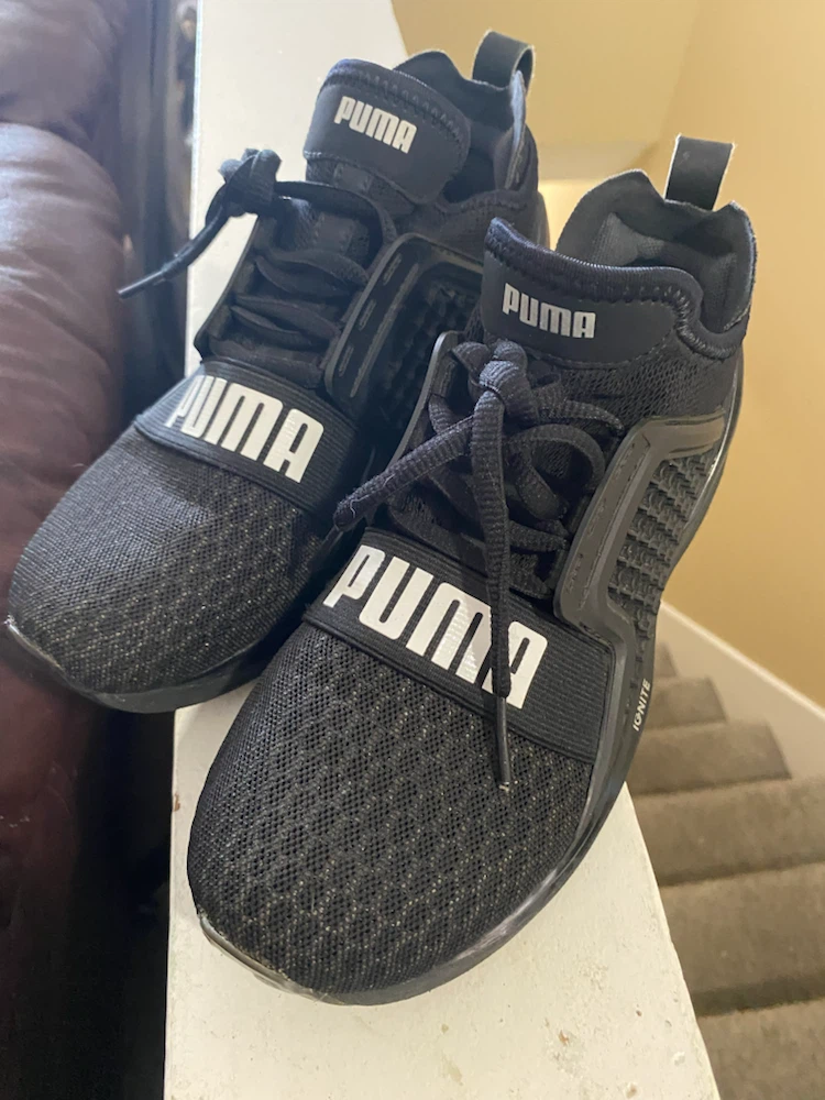 Black Puma Ignite Running Shoes - photo 4