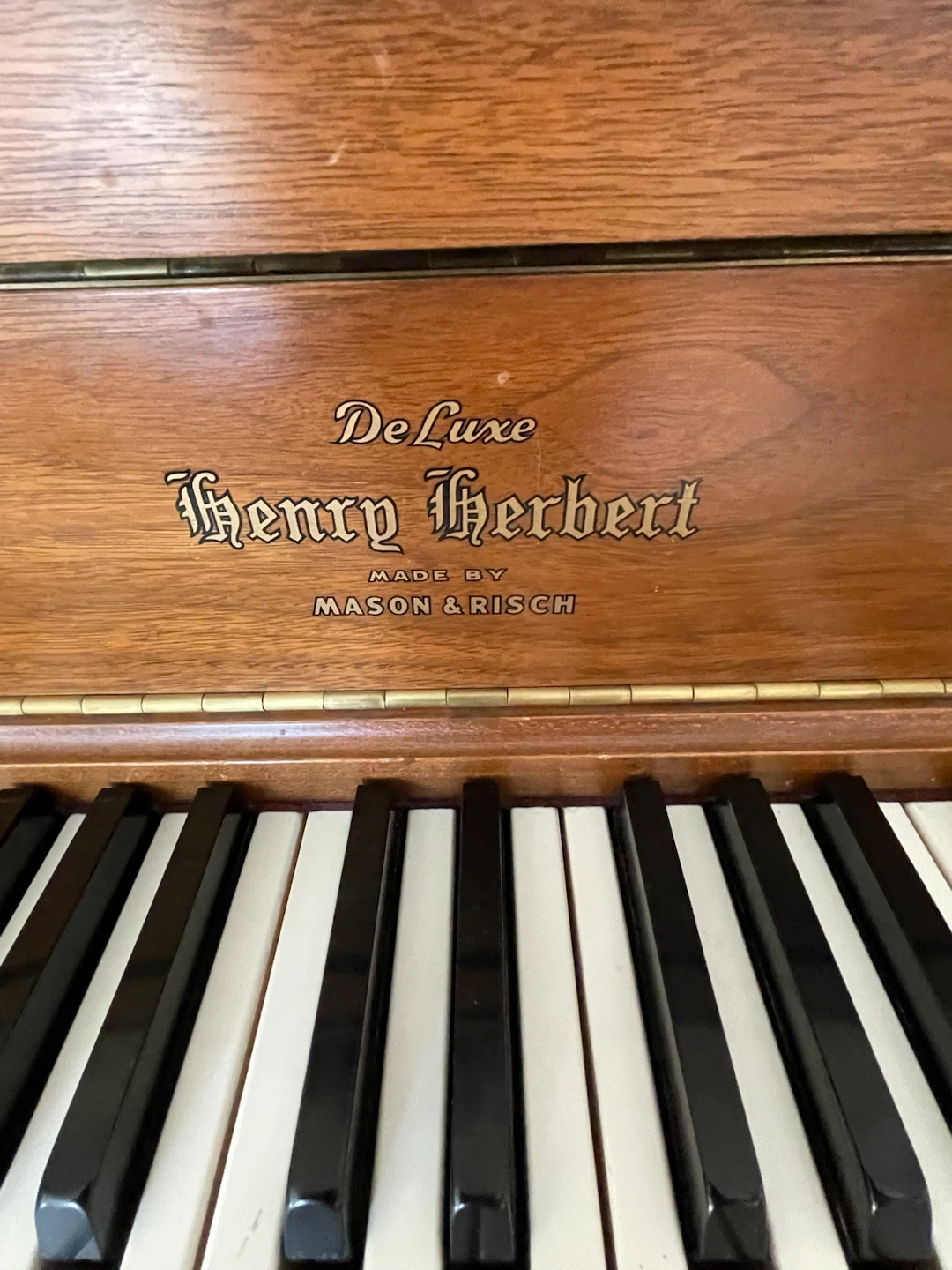 Henry Herbert De Luxe Upright Piano - photo 3