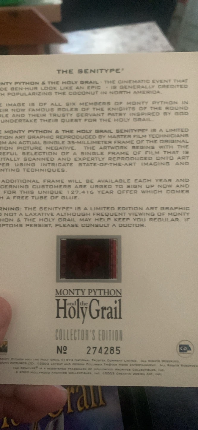 Monty Python and the Holy Grail Collector's Edition DVD - photo 4