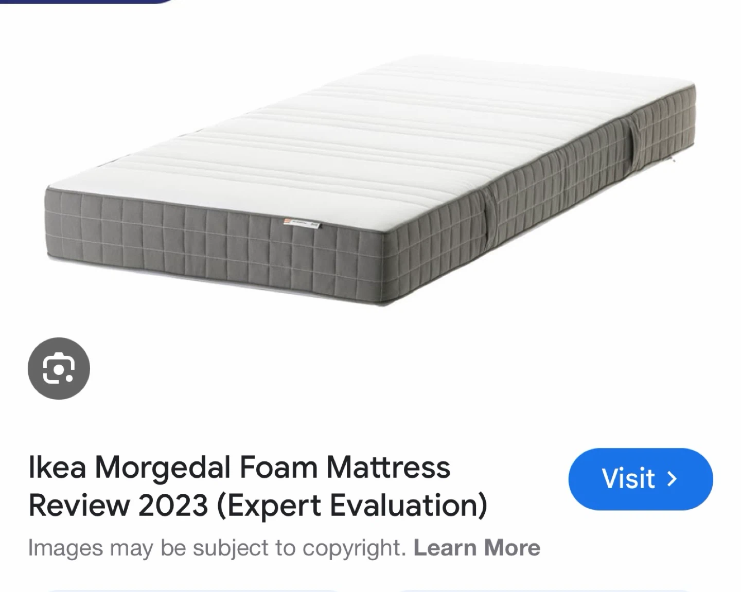 IKEA bed frame  + Mattress (Queen size bed) - photo 3