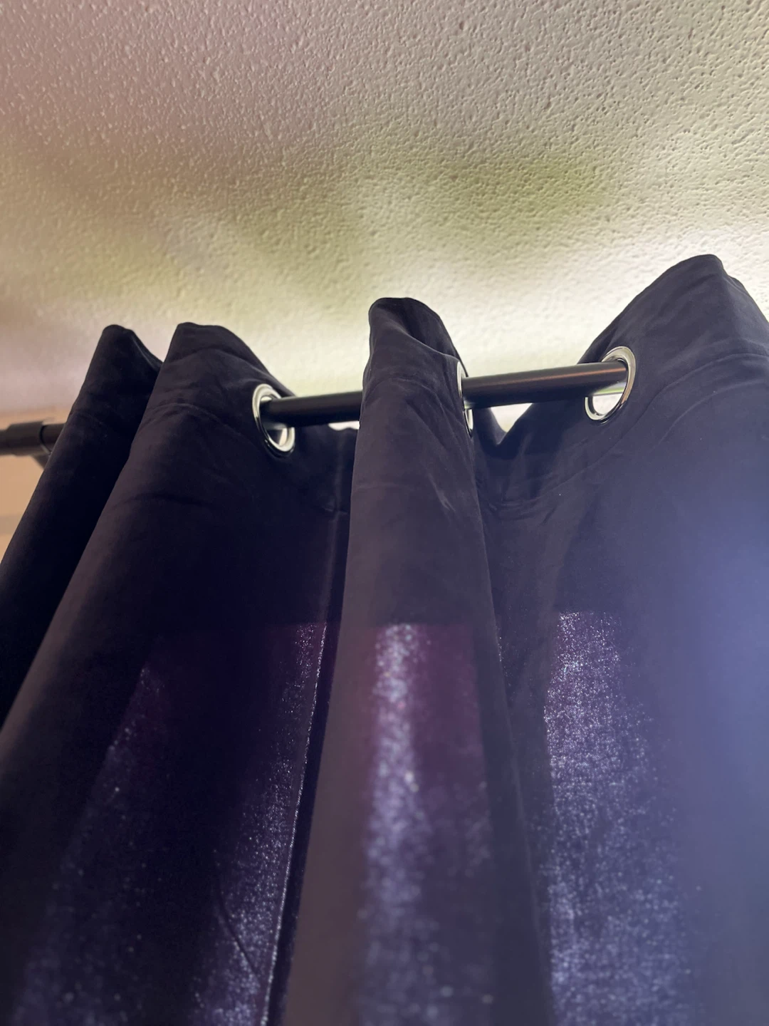 IKEA SANELA Navy Velour Curtains 140x250 cm - photo 3