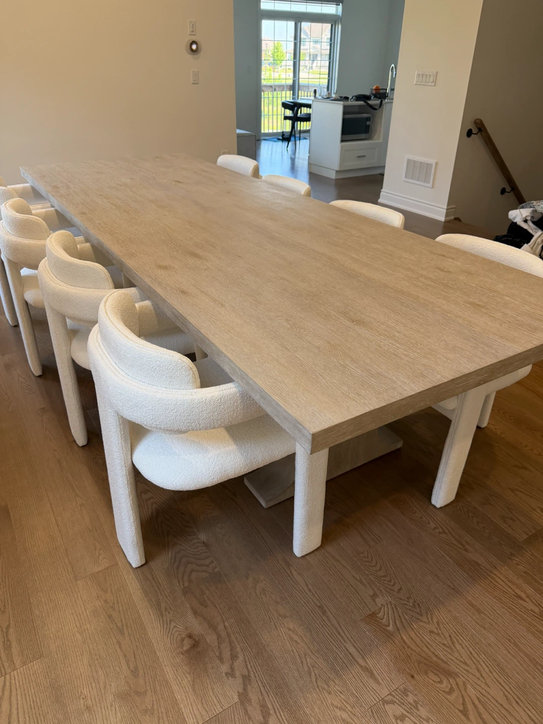 Restoration Hardware Dinning table, selling as a set. - photo 3