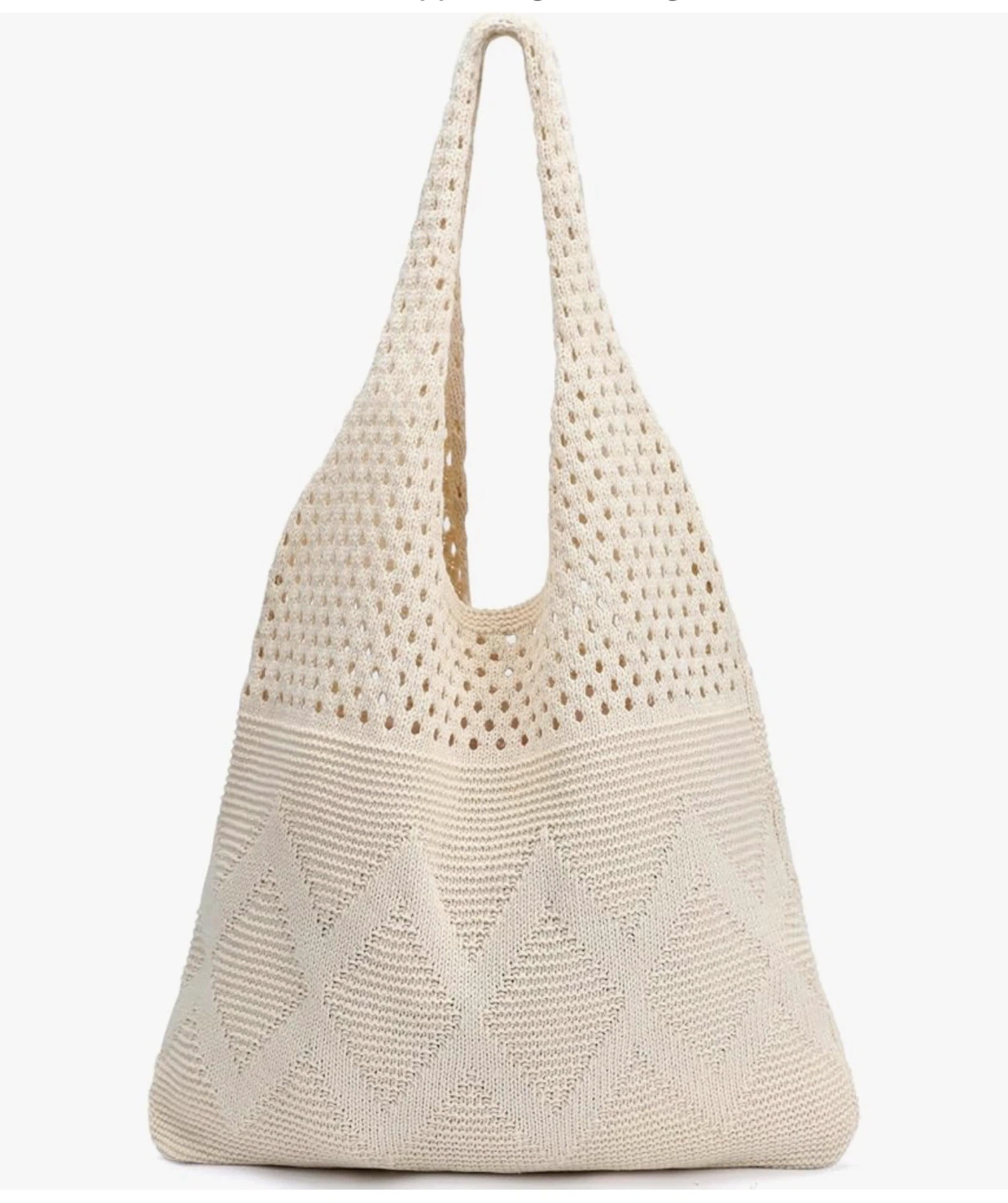 Knit Tote Bag