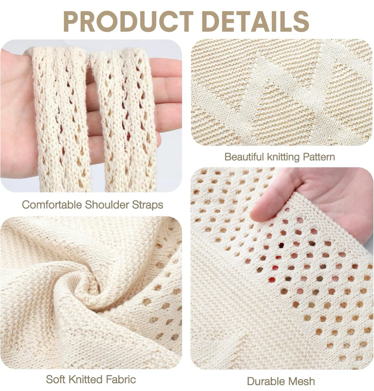 Knit Tote Bag - photo 5
