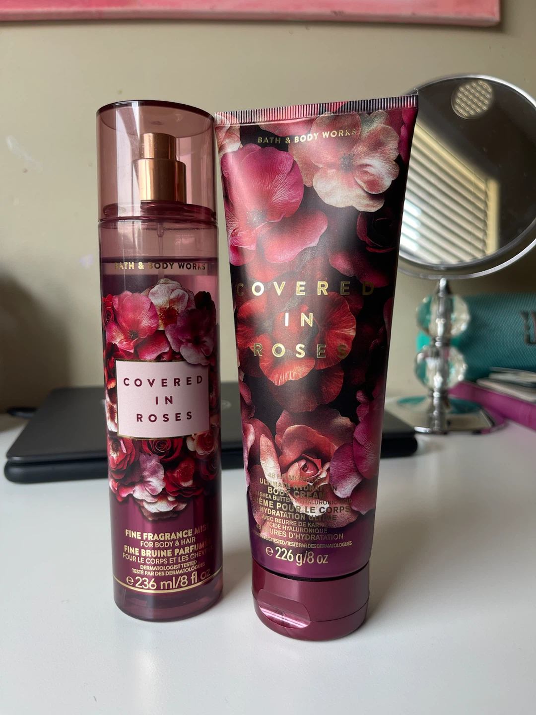 Covered in Roses Fragrance Mist & Body Cream Set - photo 2
