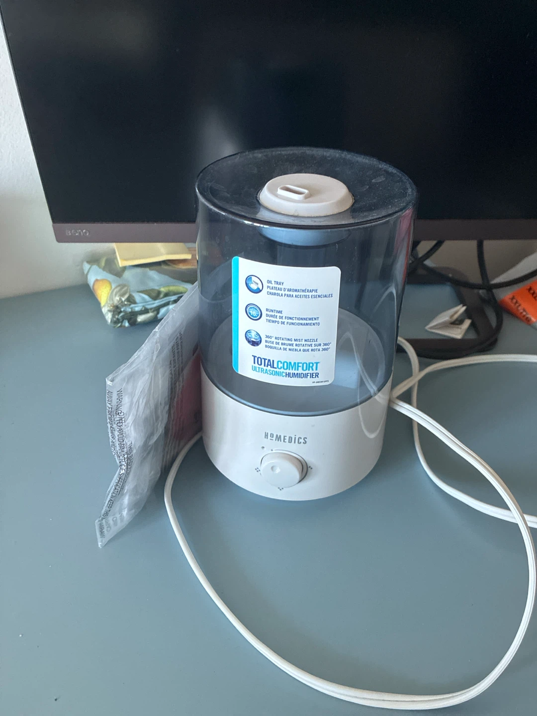 HoMedics TotalComfort Ultrasonic Humidifier