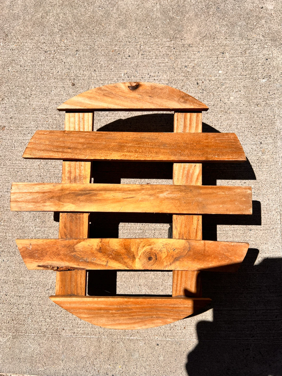 Wooden Plant Pot Caddy Stand with wheels 9 Total