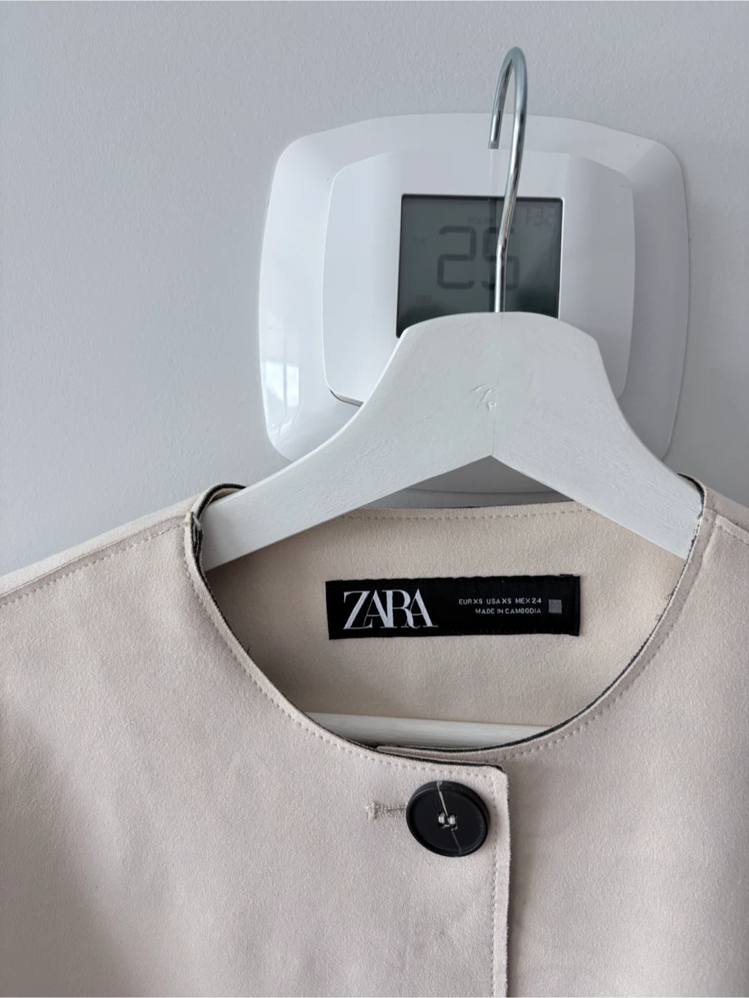 Zara Cream Cropped Jacket - photo 2