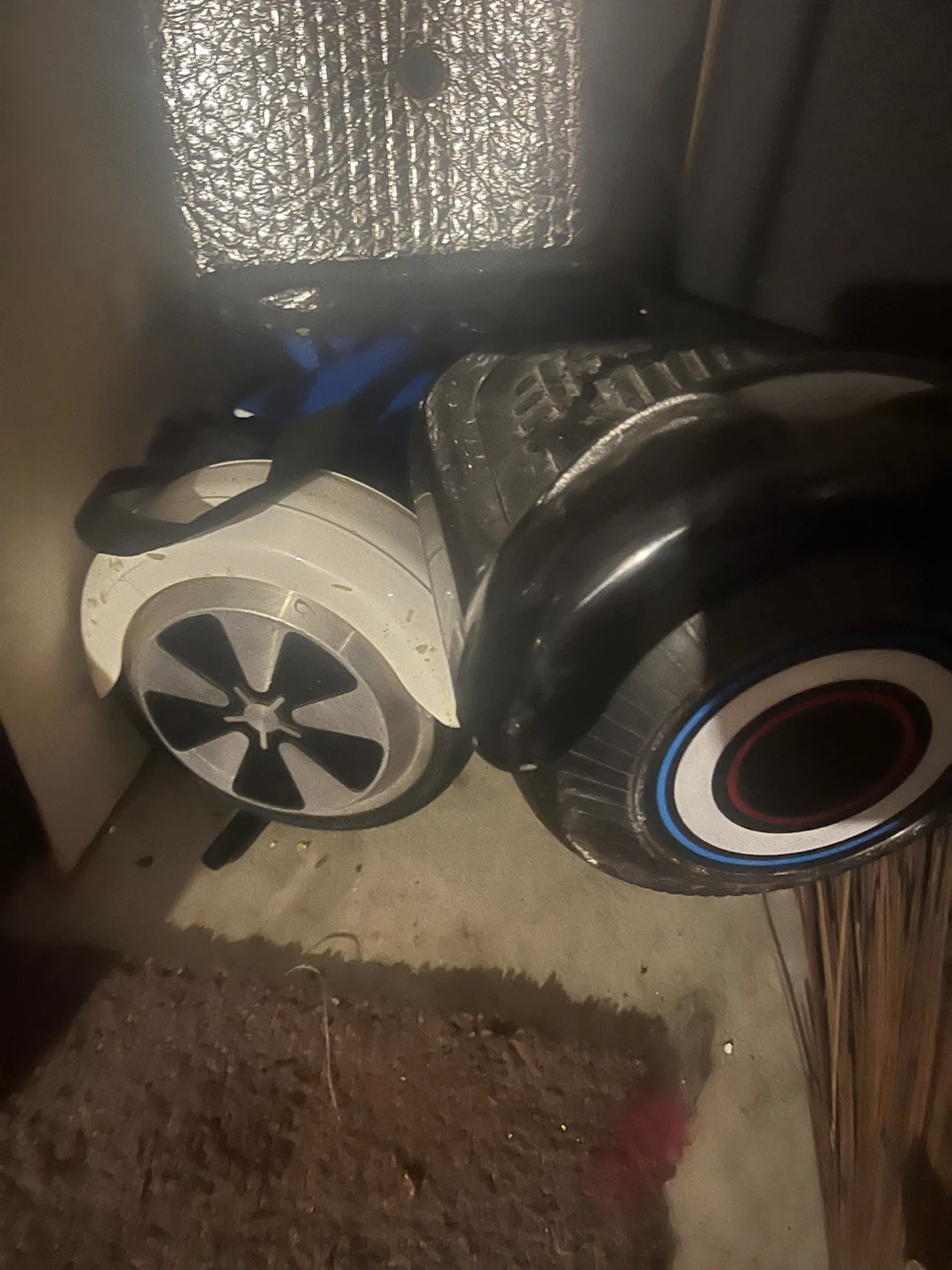 Blue Hoverboard Self-Balancing Scooter