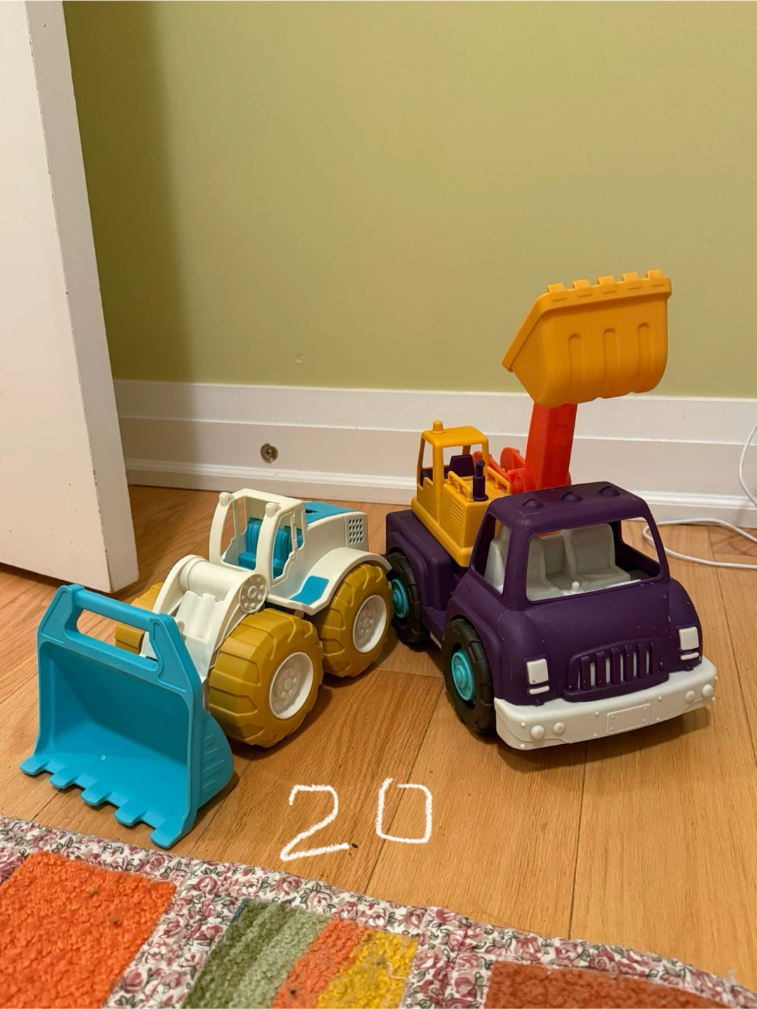 Toy Construction Vehicles Set