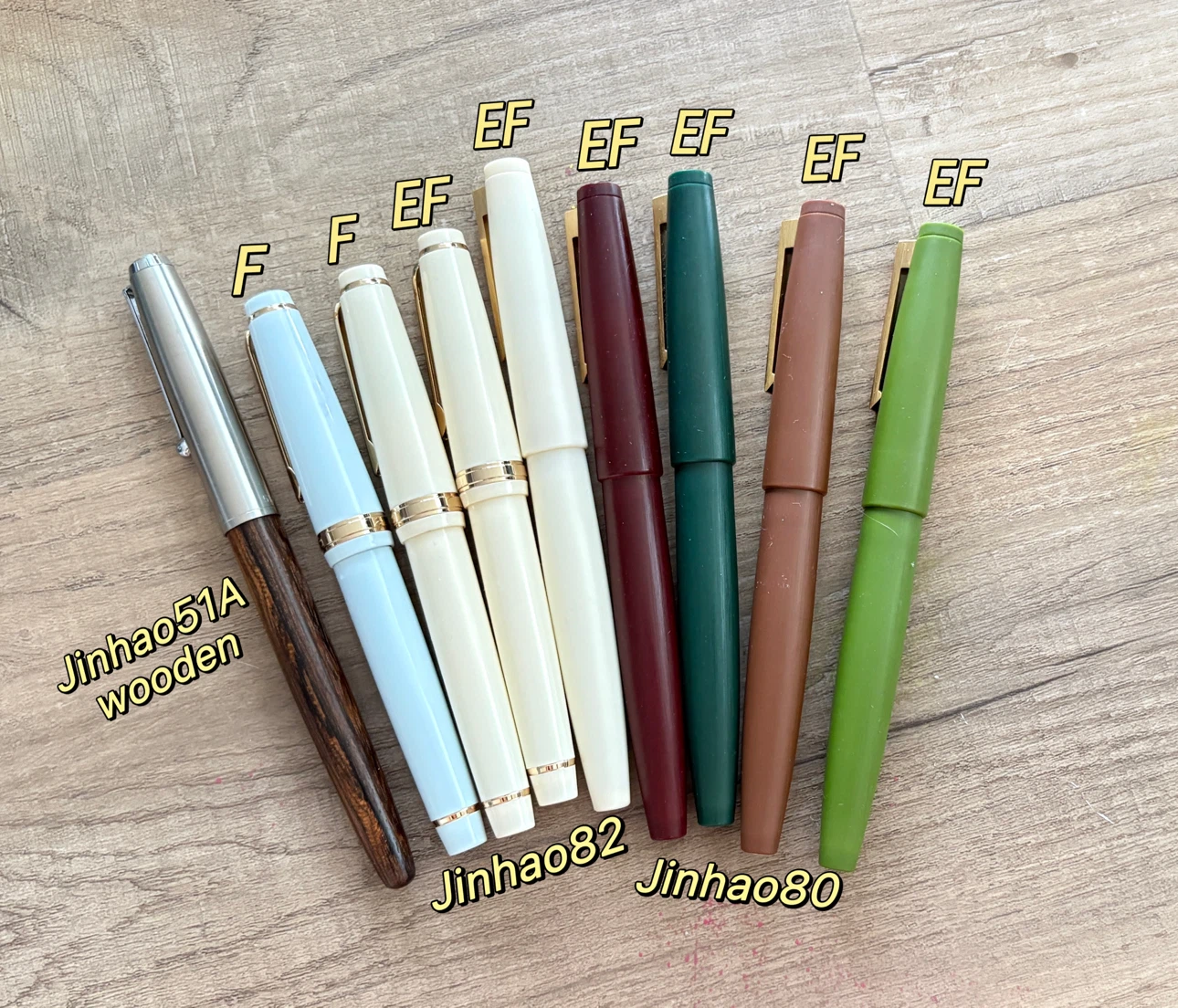 Jinhao Fountain Pens - Multiple Colours & Nibs
