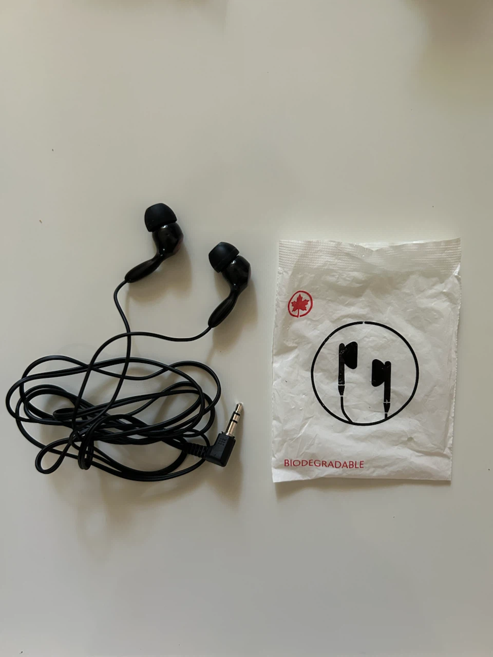 Brand New Air Canada & Misc. Biodegradable Earbuds - photo 4