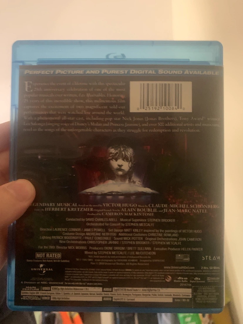 Les Misérables: The Musical Event of a Lifetime Blu-ray - photo 2