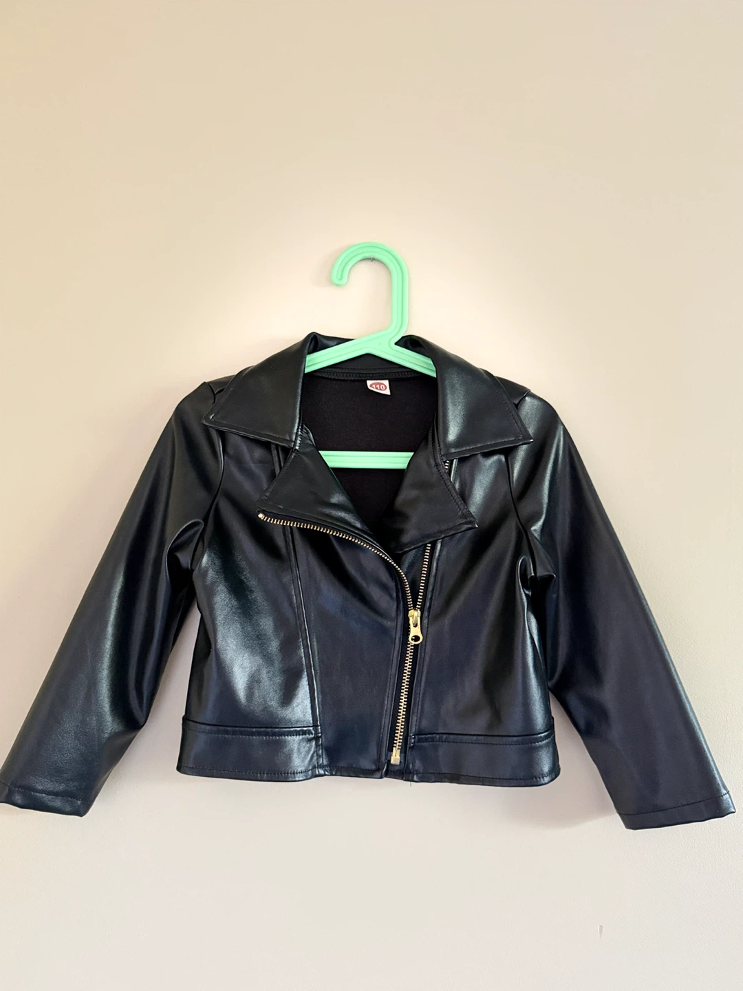 Kids Faux Leather Jacket – Size 110