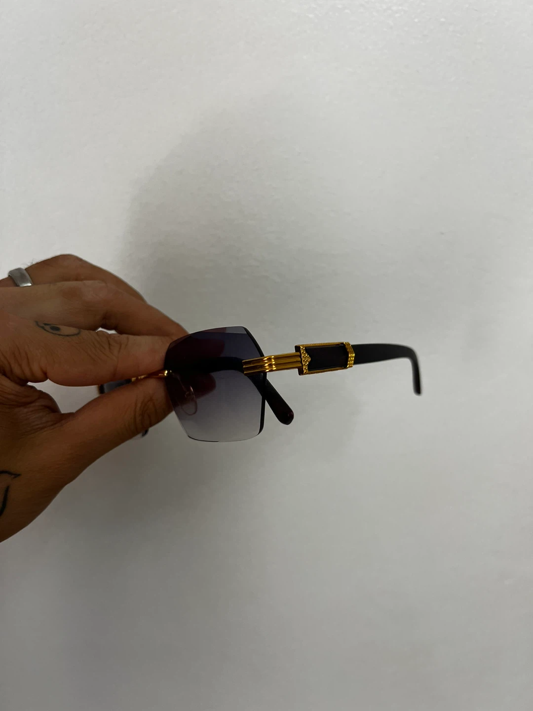 Rimless Gradient Sunglasses - photo 5