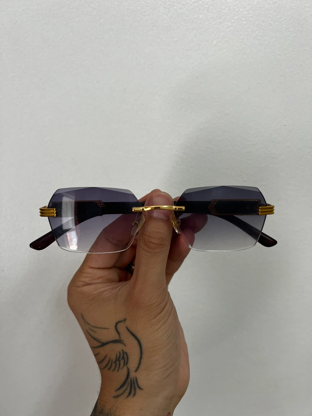 Rimless Gradient Sunglasses - photo 2