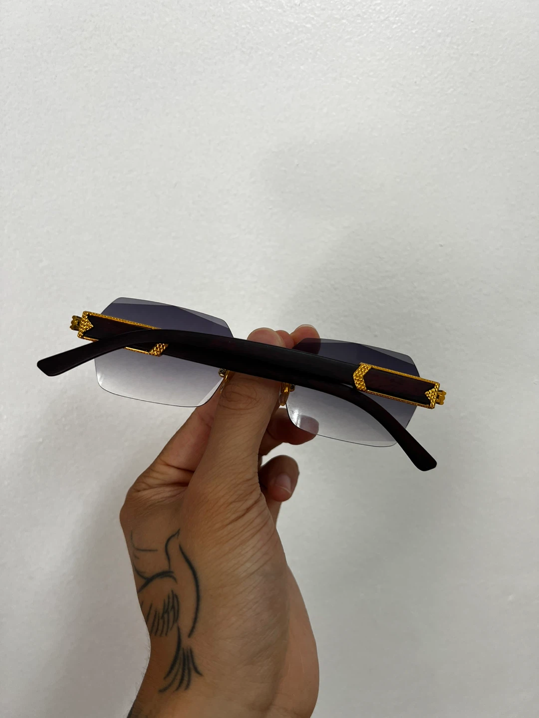Rimless Gradient Sunglasses - photo 3