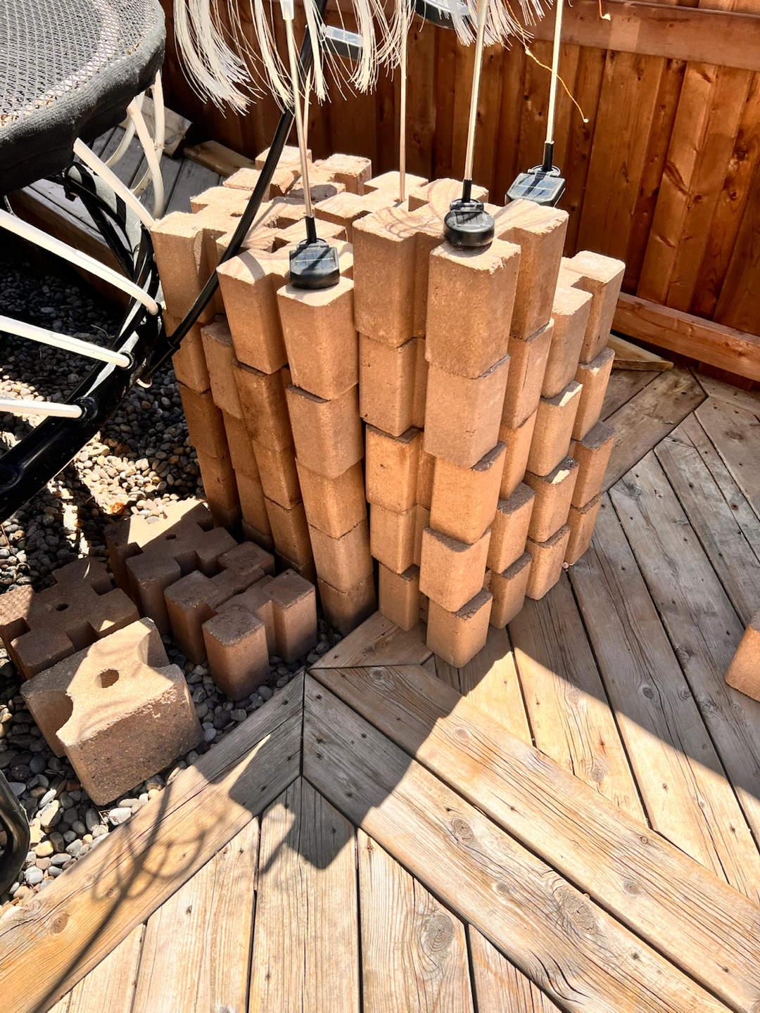 Oldcastle garden wall blocks