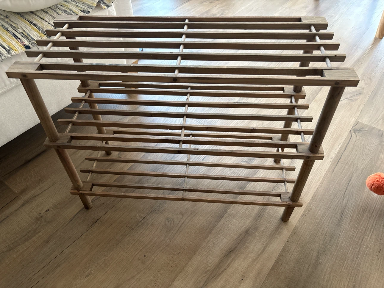 Wooden Shoe Rack