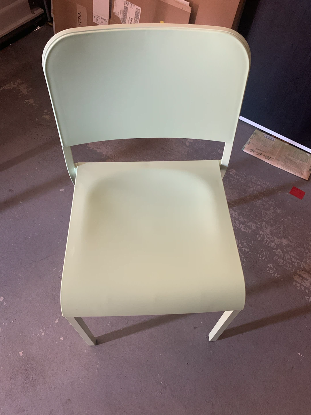 White Dining table and two Chairs - photo 2