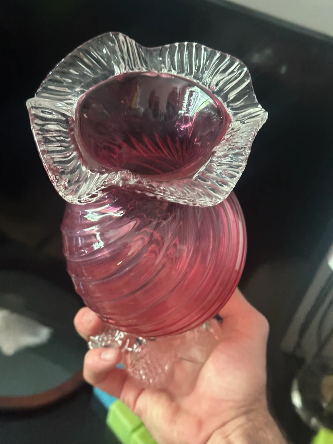 Rossi Chalet Art glass vase - photo 2