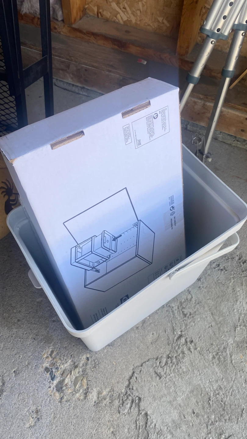 New Storage Bin with Lid