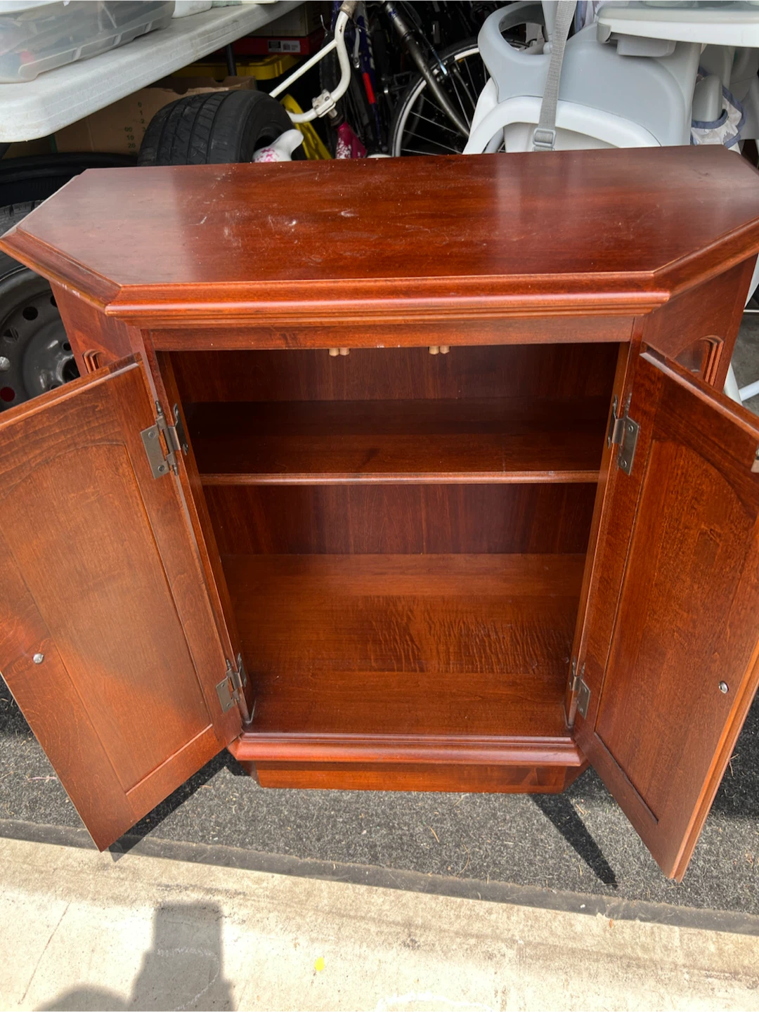 Solid wood Cabinet with Double Doors - photo 2