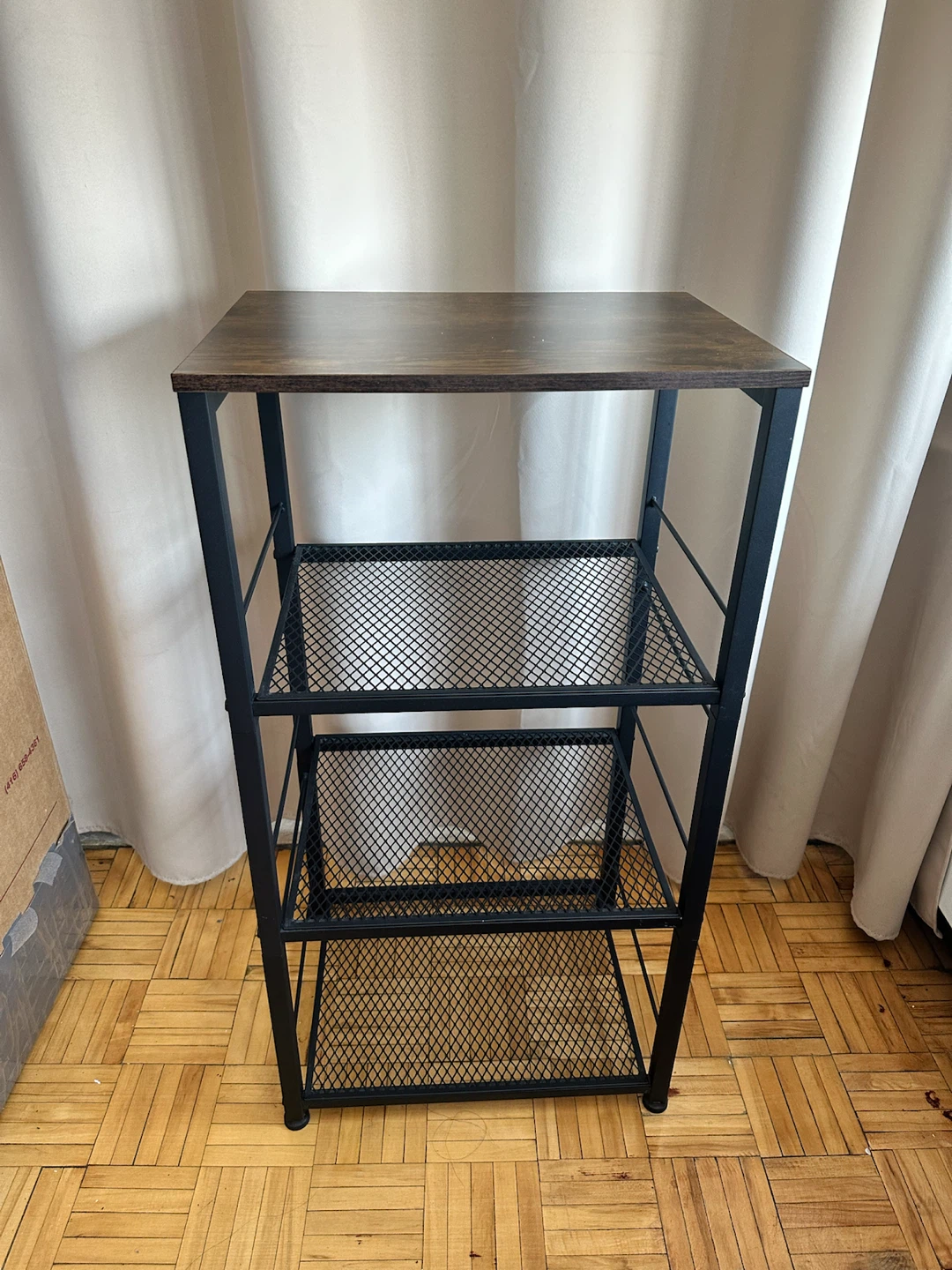Kitchen 4-tier serving cart