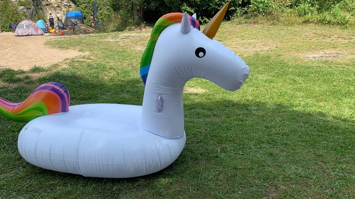 Giant Unicorn Float - 275 x 140 x 120cm