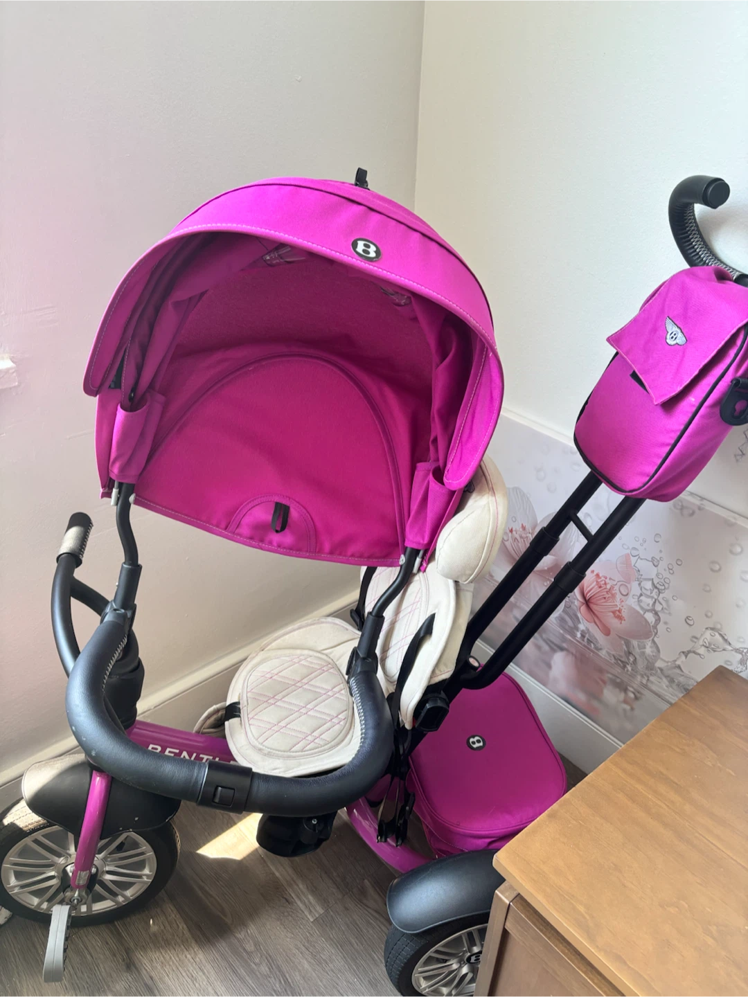 Bentley Pink Tricycle with Canopy - photo 2